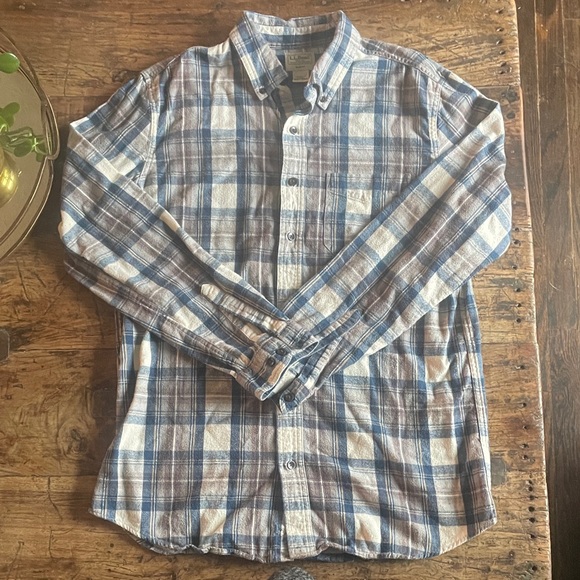 L.L. Bean Other - 100% Cotton L.L. Bean Men's Button Down Flannel Long Sleeve
